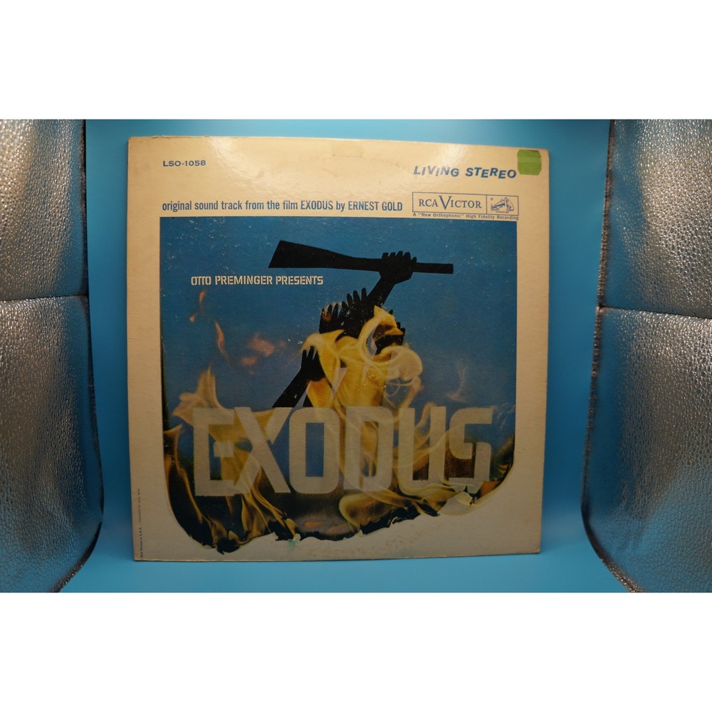 Exodus Original Soundtrack Ernest Gold RCA Victor Living Stereo Vinyl LP